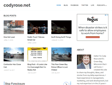 Tablet Screenshot of codyrose.net